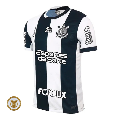 Camisa Corinthians Third 24/25 - Preta e Branca