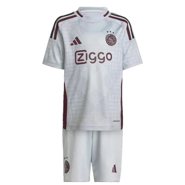 Conjunto Infantil Ajax III 24/25 - Cinza