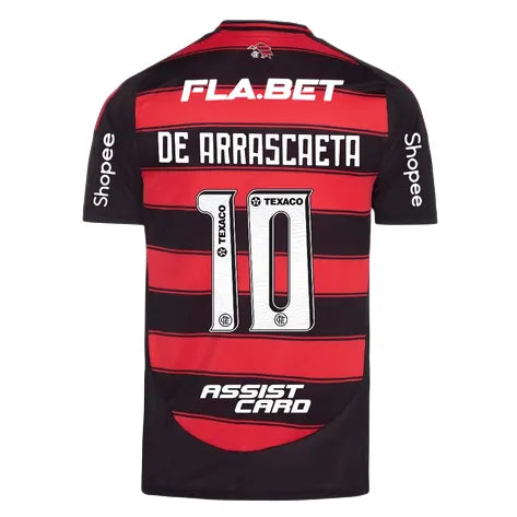 Camisa CRF Home 25/26 - Preta e Vermelha