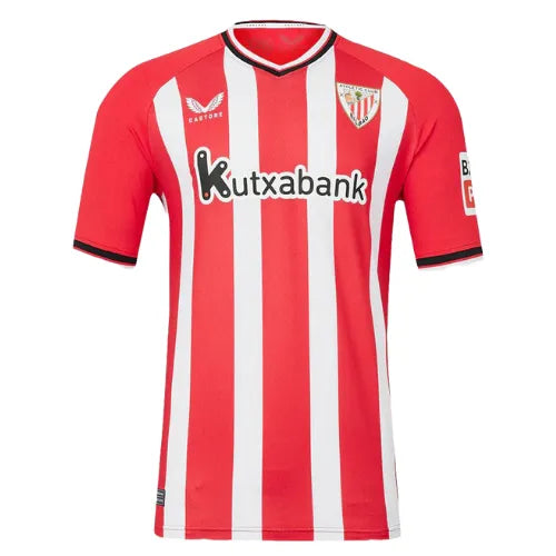 Camisa Athletic Bilbao Home 23/24 - Vermelha e Branca