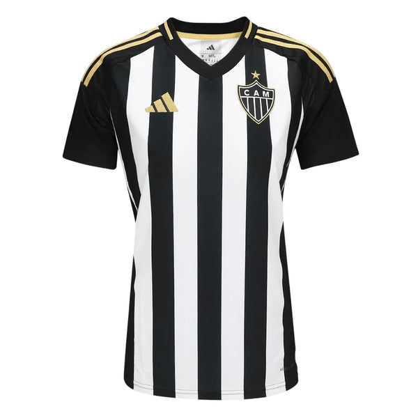 Camisa Atletico Mineiro Feminina Home 25/26 - Preta e Branca