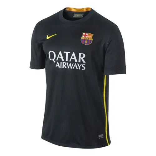 Camisa Barcelona Third 13/14 Retrô - Preta