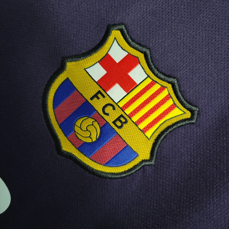 Camisa Barcelona Away 16/17 Retrô - Roxa