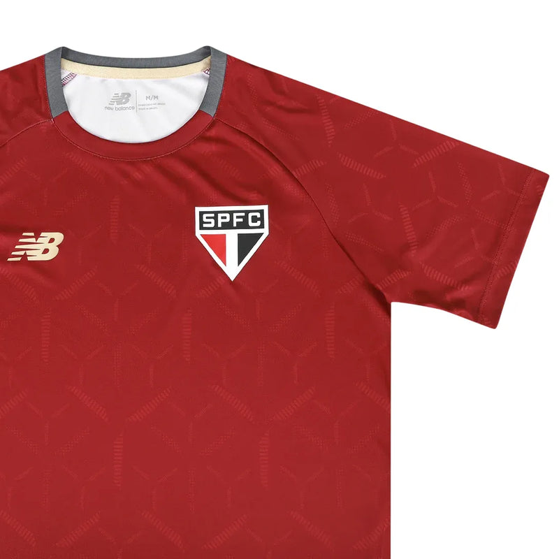 Camisa São Paulo Treino 25/26 - Vermelha