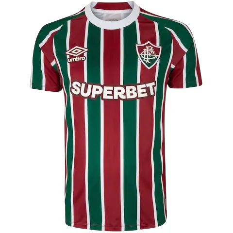 Camisa Fluminense Home 25/26 - Vinho e Verde