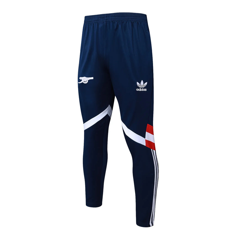 Conjunto Agasalho Treino Arsenal 24/25 - Vermelho e Azul Escuro
