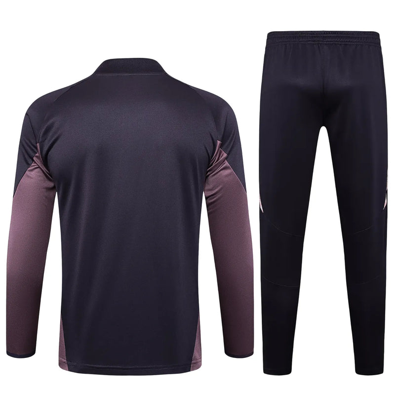 Conjunto Agasalho Treino Arsenal 24/25 - Roxo Escuro