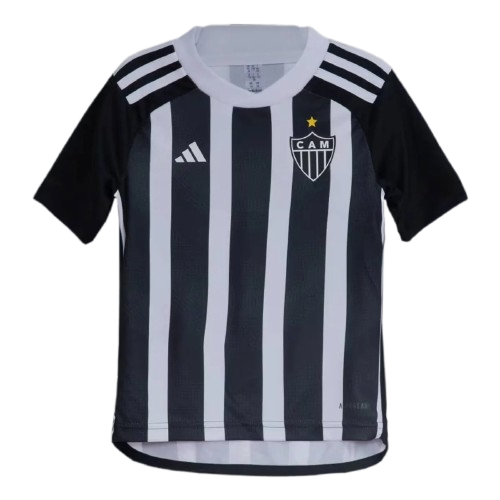 Conjunto Infantil Atlético Mineiro I 24/25 - Preto e Branco