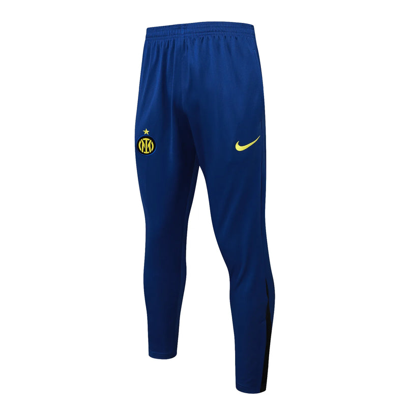 Conjunto Agasalho Treino Inter de Milão 24/25 - Azul e Preto
