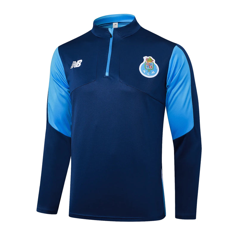 Conjunto Agasalho Treino Porto 24/25 - Azul Escuro