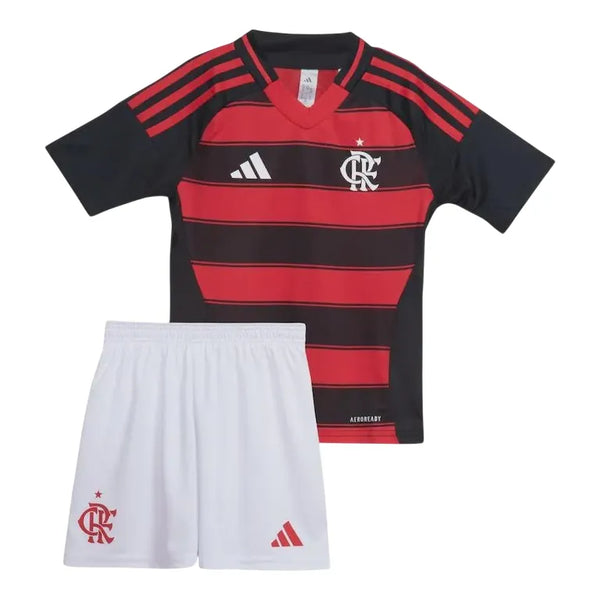 Conjunto Infantil CRF I 25/26 - Preto e Vermelho