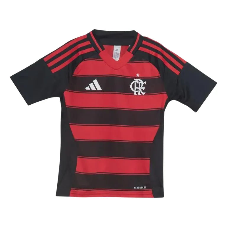 Conjunto Infantil CRF I 25/26 - Preto e Vermelho