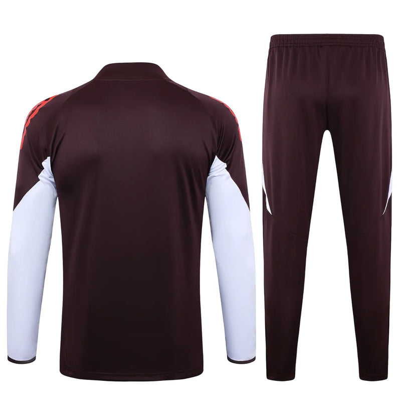 Conjunto Agasalho Treino Bayern de Munique 24/25 - Vinho
