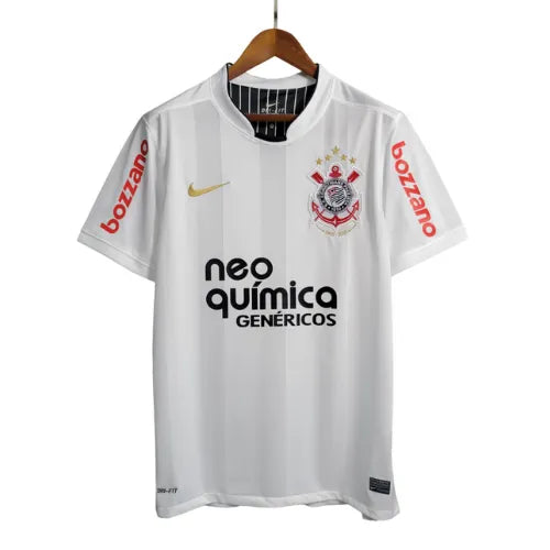 Camisa Corinthians Home 2012 Retrô - Branca