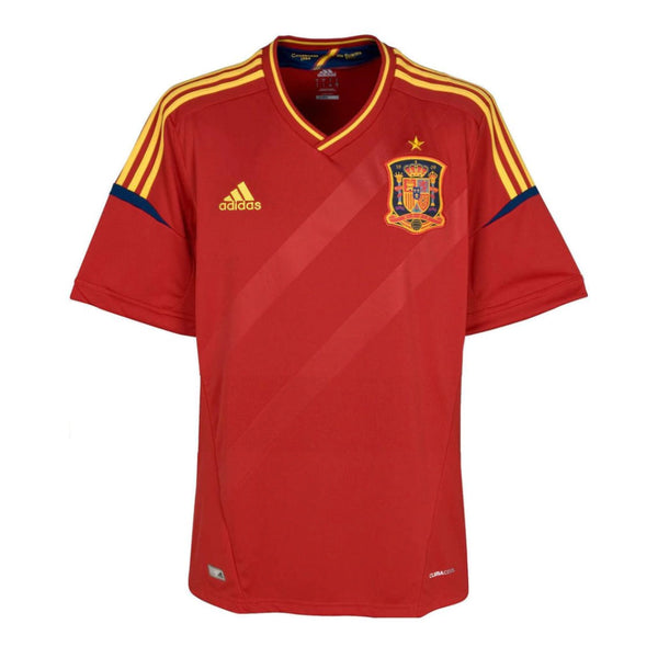 Camisa Espanha Home 2012 Retrô - Vermelha