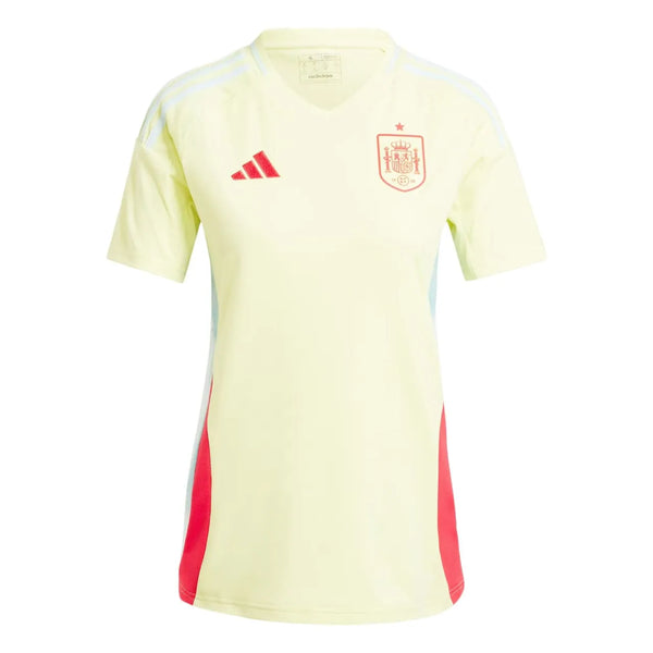 Camisa Espanha Feminina Away 2024 - Amarela