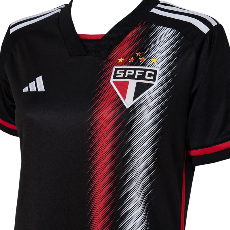 Camisa São Paulo Third 23/24 Feminina - Preta