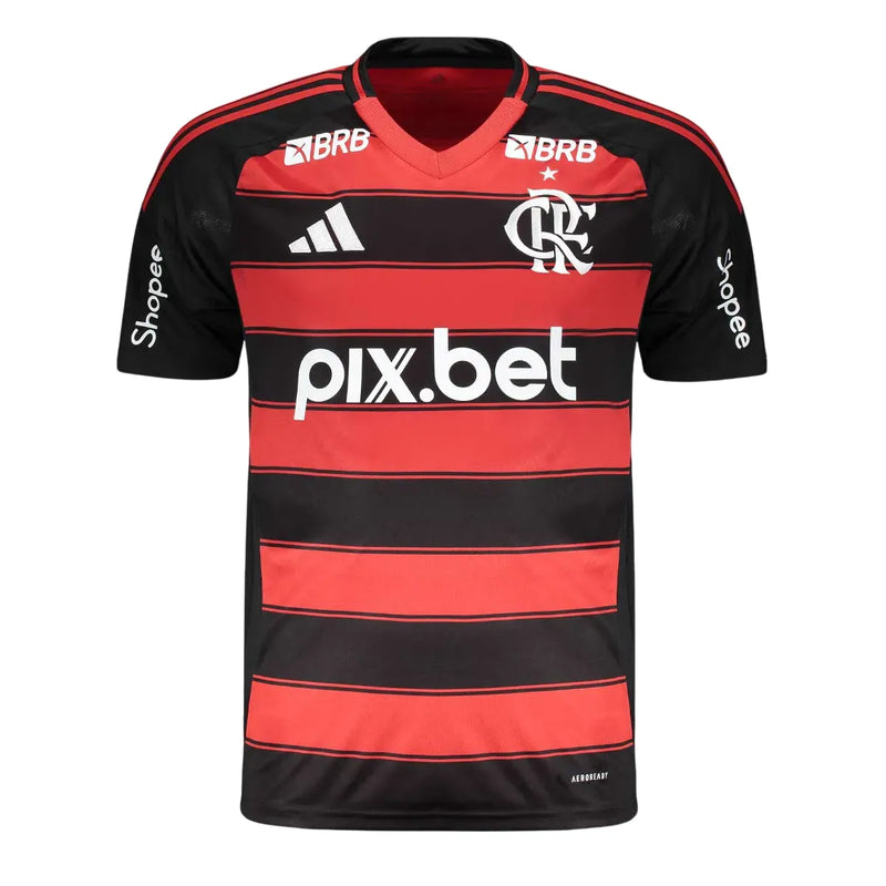 Camisa CRF Home 25/26 - Preta e Vermelha