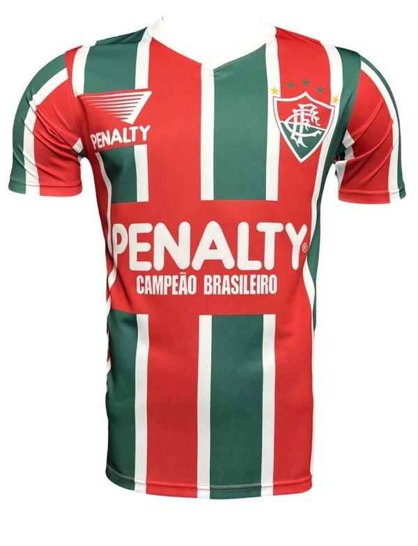 Camisa Fluminense Home 1993 Retrô - Vinho e Verde