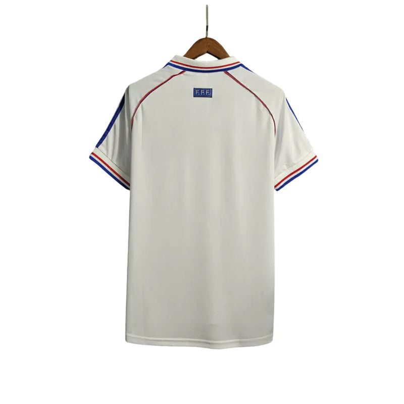 Camisa França Away 1998 Retrô - Branca