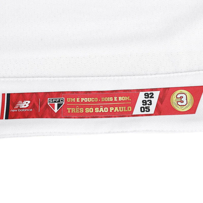 Camisa São Paulo Home 25/26 Jogador - Branca