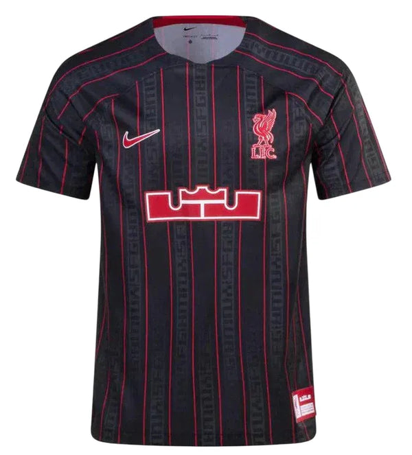 Camisa Liverpool Leblon James 2023 - Preta