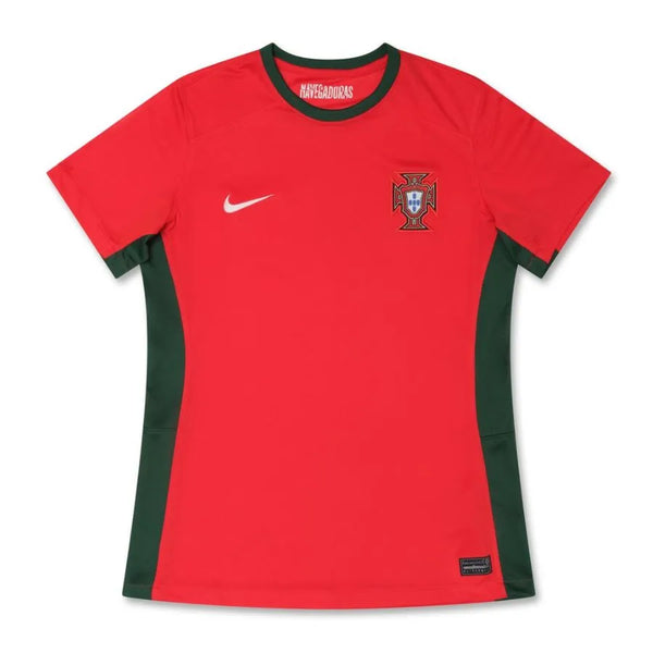 Camisa Portugal Feminina Home 2024 - Vermelha