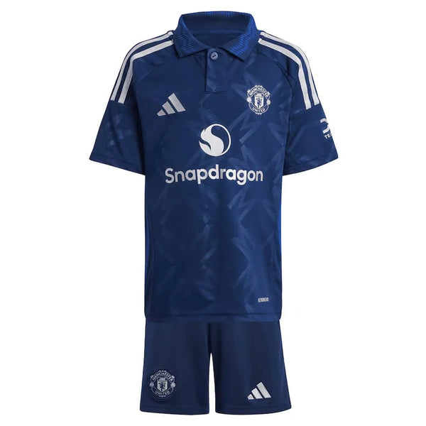 Conjunto Infantil Manchester United II 24/25 - Azul