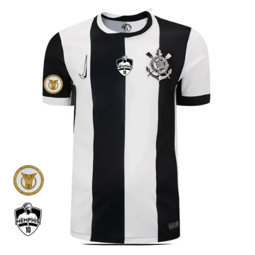 Camisa Corinthians Third 24/25 - Preta e Branca