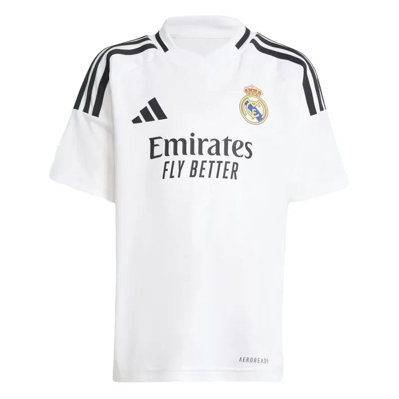 Conjunto Infantil Real Madrid I 24/25 - Branco