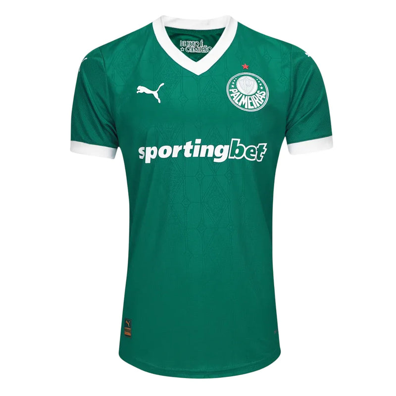 Camisa Palmeiras Home 25/26 Jogador - Verde