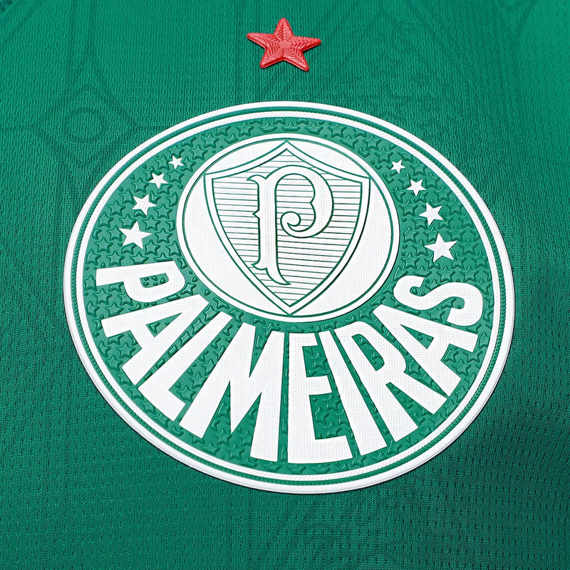 Camisa Palmeiras Home 25/26 Jogador - Verde