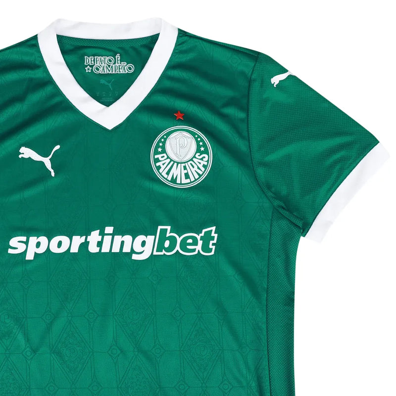 Camisa Palmeiras Home 25/26 Jogador - Verde