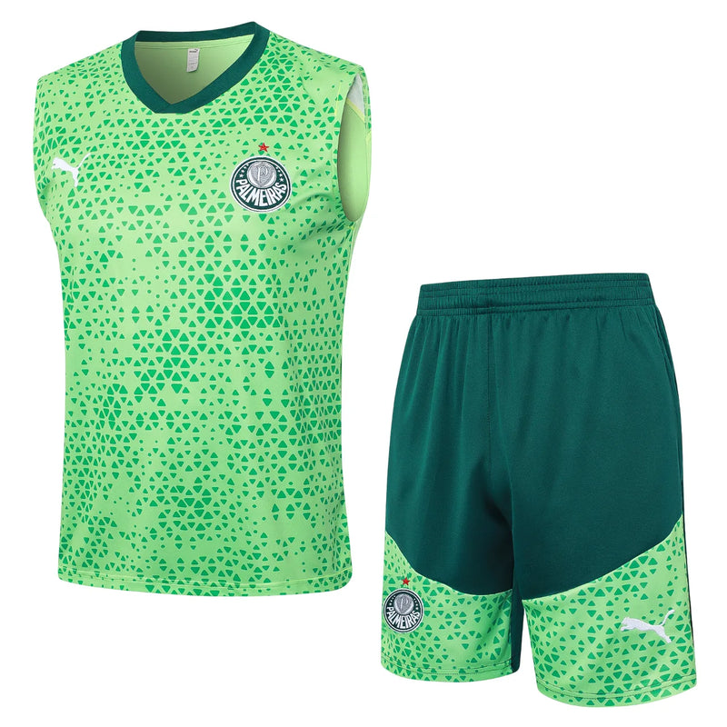 Conjunto Palmeiras Treino Regata 24/25 - Verde