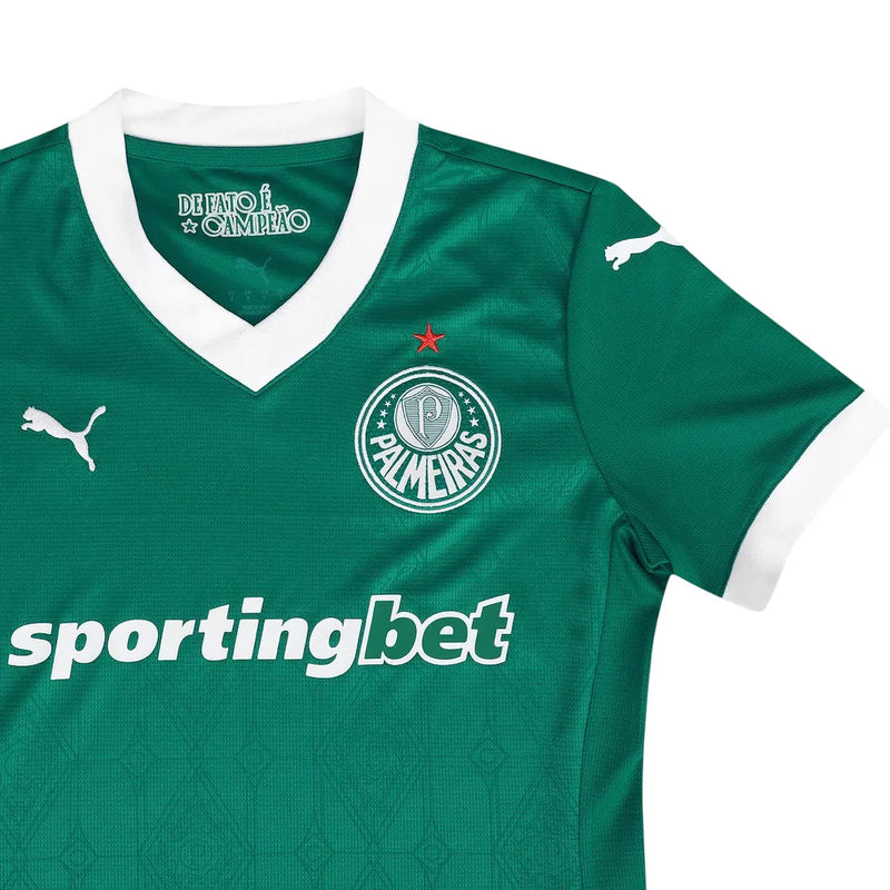 Camisa Palmeiras Feminina Home 25/26 - Verde