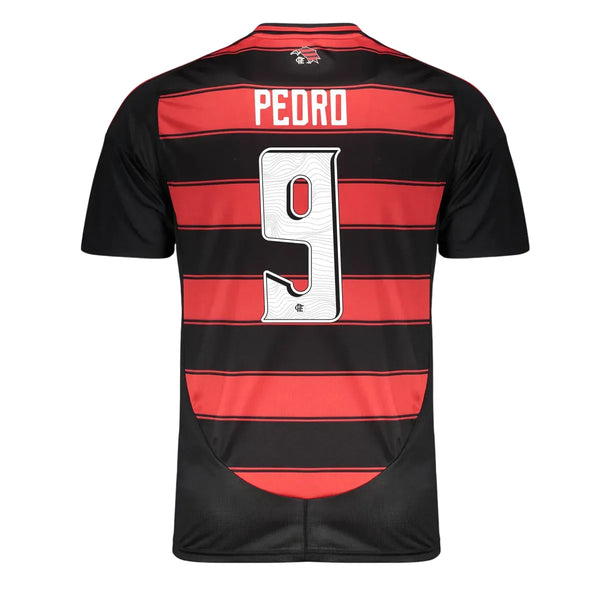 Camisa CRF Home 25/26 - Preta e Vermelha #Pedro9