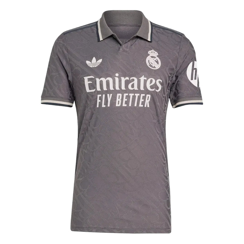 Camisa Real Madrid Third 24/25 Jogador - Cinza