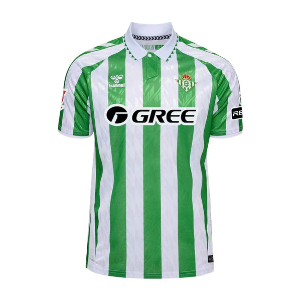 Camisa Real Bétis Home 24/25 - Verde e Branca