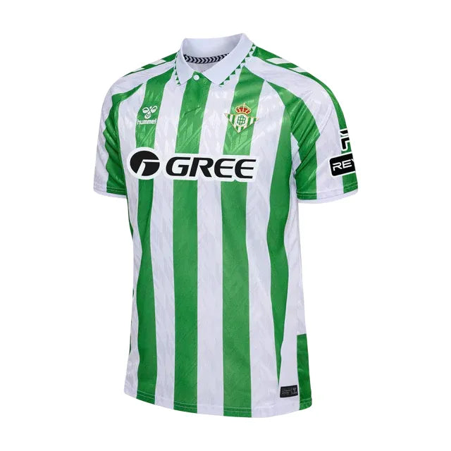 Camisa Real Bétis Home 24/25 - Verde e Branca