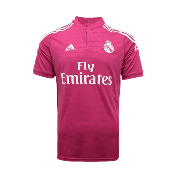 Camisa Real Madrid Away 14/15 Retrô - Rosa