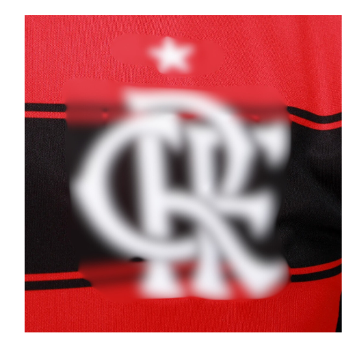 Regata CRF Home 25/26 - Preto e Vermelho