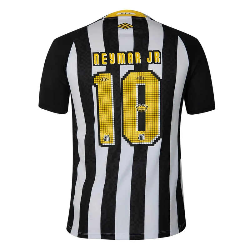 Camisa Santos Away 25/26 - Preta e Branca
