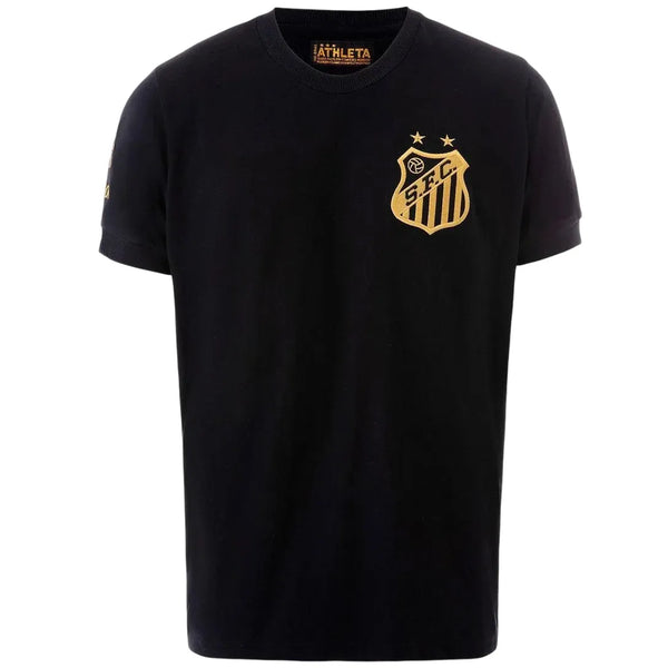 Camisa Santos Pelé 1000 Gols - Preta