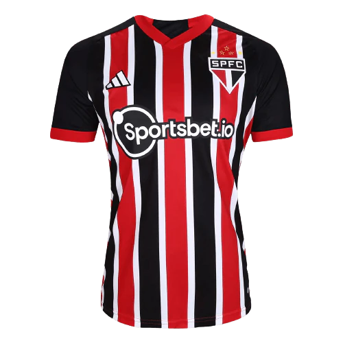 Camisa São Paulo Away 23/24 - Vermelha e Branca