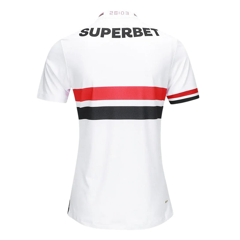 Camisa São Paulo Feminina Home 25/26 - Branca