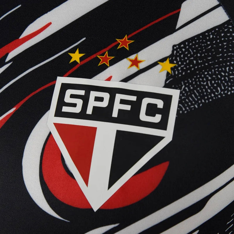 Camisa São Paulo Pré-Jogo 25/26 - Preta