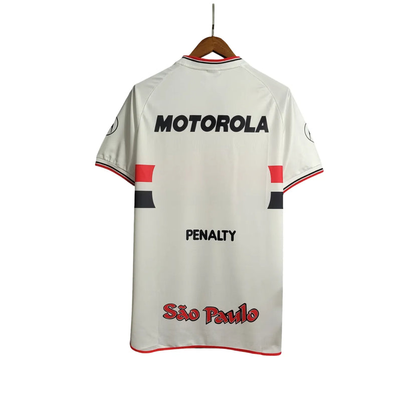 Camisa São Paulo Home 2000 Retrô - Branca