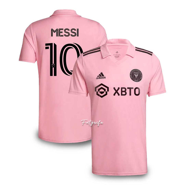 Camisa Inter Miami Home 23/24 - Rosa #Messi 10