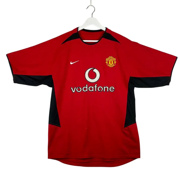 Camisa Manchester United Home 02/03 Retrô - Vermelha