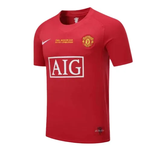 Camisa Manchester United Home 07/08 Retrô - Vermelha